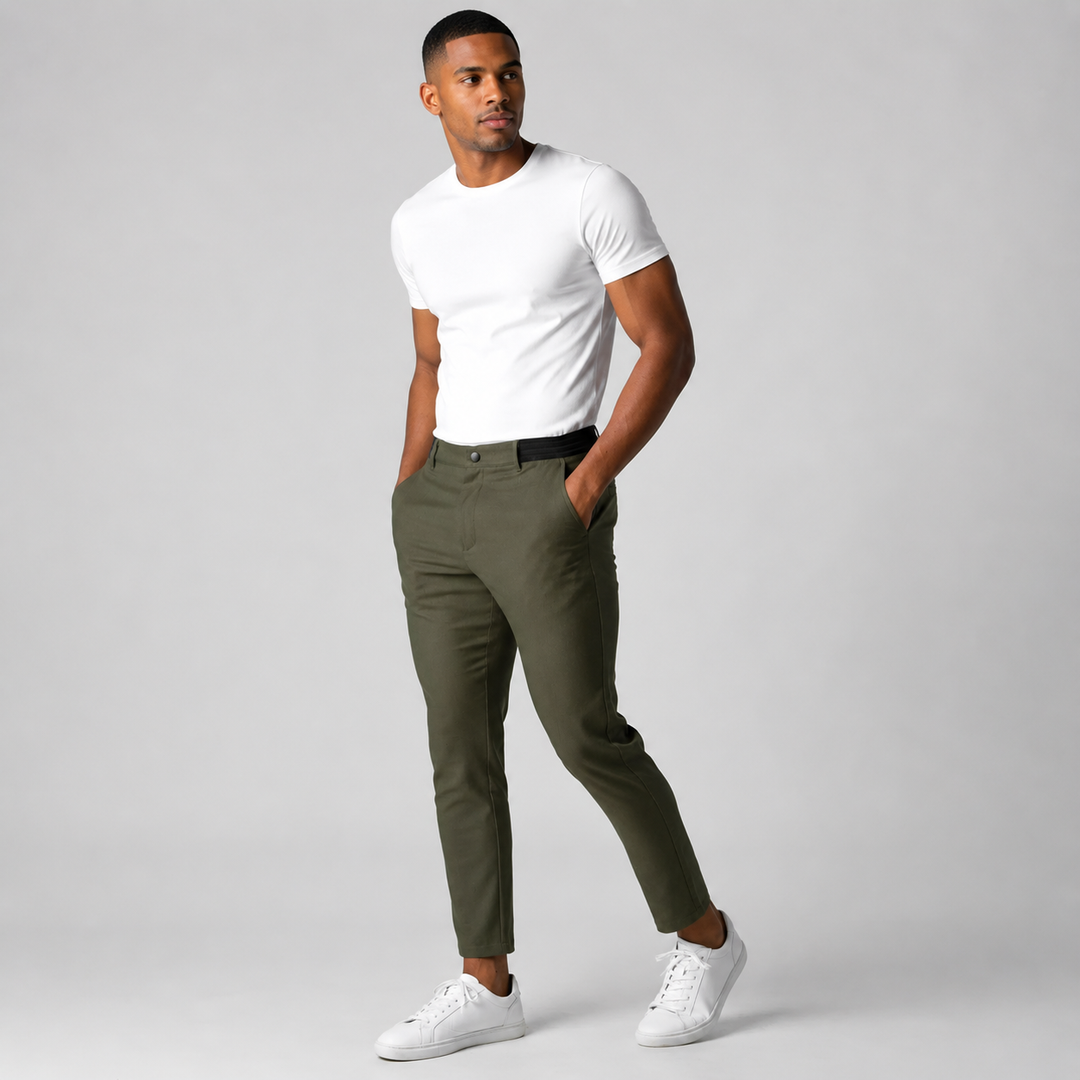 Mens Slim Fit Chino Pants
